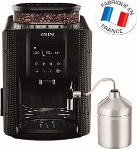 KRUPS ESSENTIAL NOIRE Machine à café à grain Machine à café ...