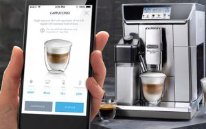 Les machines à café automatiques connectées